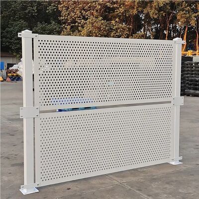 Workshop Isolation Sheet Warehouse Fence Punching Plate Perforated Metal Fence