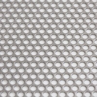 Galvanized Steel / Stainless Steel Metal Punch Plate Round Hole