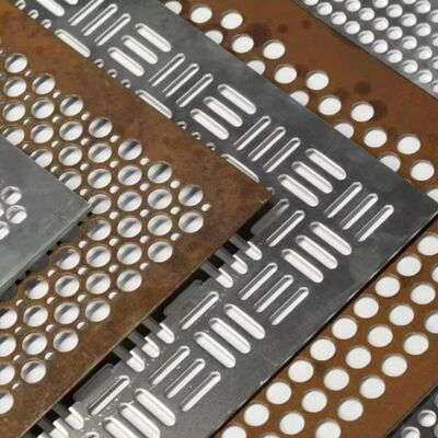 Iron / Stainless Steel Aluminum Punch Plate For Mechanical Equipment