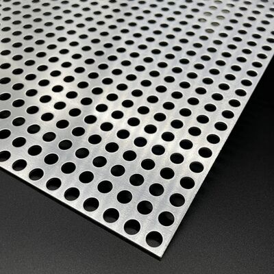 Iron / Stainless Steel Aluminum Punch Plate For Mechanical Equipment