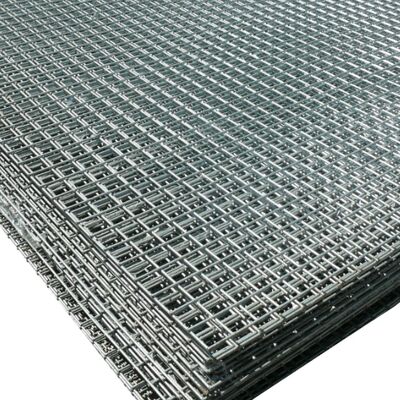 4mm Thickness Welded Mesh Panel Low Carbon Steel Corrosion Resistance