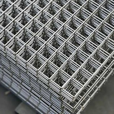 Steel Metal Welded Metal Mesh Fence Panels 25mm*25mm 50mm*50mm Square Hole
