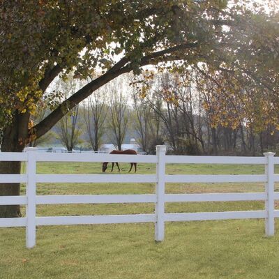 1.2m 1.5m Height PVC Ranch Fence Used In Farm Garden Ranch Plastic Fencing