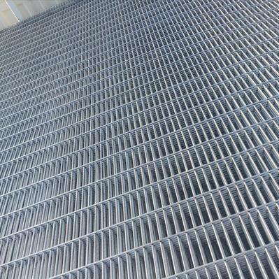 Hot Dipped Steel Square Hole Galvanised Weld Mesh Panels Iron For Construction