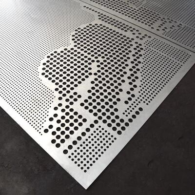 0.7mm SS304 Stainless Steel Punch Plate Customized With Round Hole