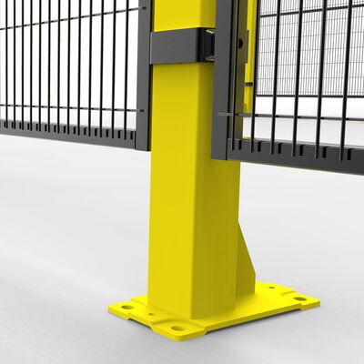 Minimising Risk Industrial Protective Robot Safety Fence Patition Insolation Network