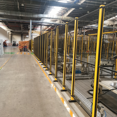 2 Meters Industrial Protective Robot Safety Fence Patition Insolation Network