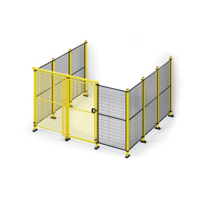 Square Hole Robot Safety Fence Mobile Workhop Warehouse Isolation 