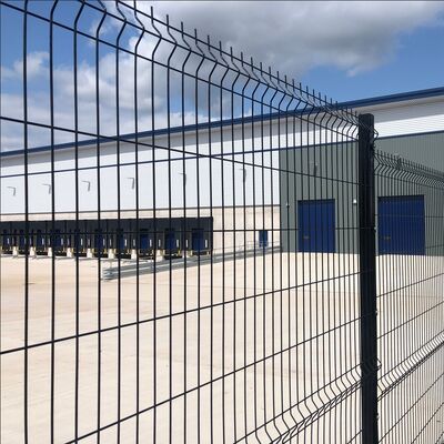 Curved Welded Wire Mesh 3D Bending Fence Residential Farm Fence