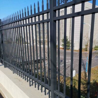 High Strength Wrought Iron Fence Offering Vibrant Colors And Hardness Ideal For Road Traffic Applications And Security Needs