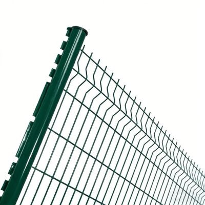 Q235 Low Carbon Steel 3D Bending Fence Roadside Protection And Boundary Fence