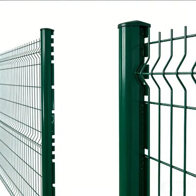 Q235 Low Carbon Steel 3D Bending Fence Roadside Protection And Boundary Fence