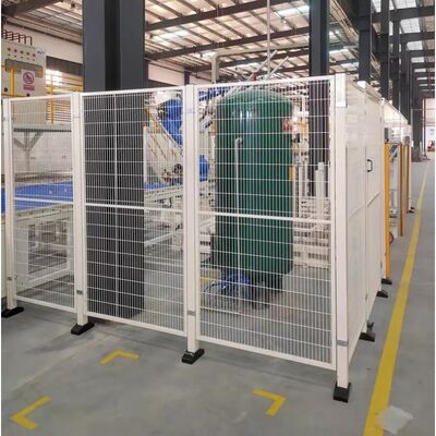 Designed to Improve Workshop Safety and Management Efficiency Robot Safety Fence Supporting Flexible Deployment and Reuse