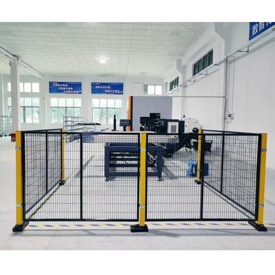Designed to Improve Workshop Safety and Management Efficiency Robot Safety Fence Supporting Flexible Deployment and Reuse