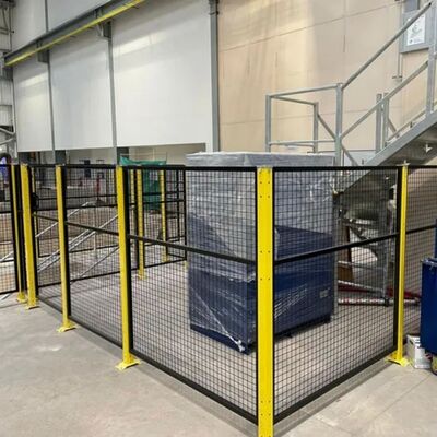 Modular Customizable Fencing Solutions Robot Safety Fence Designed To Enhance Collaboration Safety Between Humans And Robots