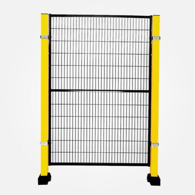 Corrosion Resistance Metal Robot Safety Fence Crafted To Deliver Protection For Workers Operating Near Robotic Machinery 