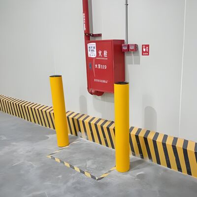 Constructed with Imported Polymer Plastics Flexible Safety Barrier Protection of Equipment Facilities and Personnel