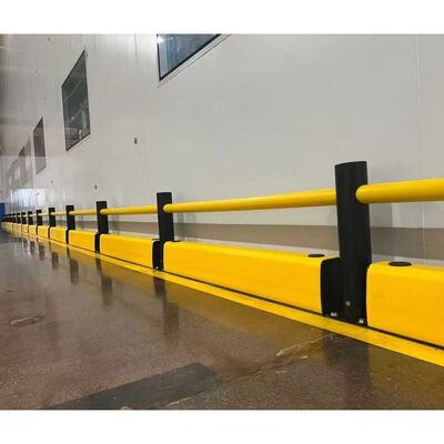 Ground Protection Barrier Flexible Safety Barrier Equipped with Polymer Energy Absorbing Shell and Special Bolt Fixing