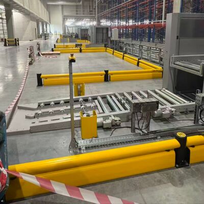 Ground Protection Barrier Flexible Safety Barrier Equipped with Polymer Energy Absorbing Shell and Special Bolt Fixing