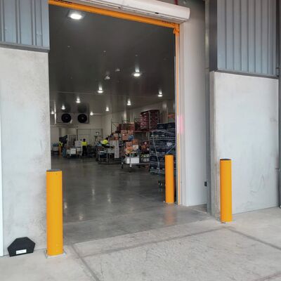 Traffic Management and Asset Protection Polymer Bollard in Warehouses Factories and Public Facilities