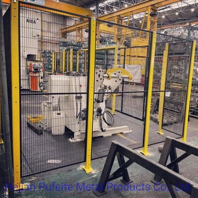 2/2.2/2.5m High Robot Safety Fence Enhancing Workplace Safety Around Robotic Automation Systems