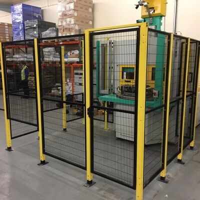 Designed For Workshop Safety Robot Safety Fence Low Carbon Steel Mesh