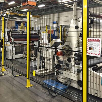 Durable Robot Safety Fence  For Industrial Robot Safety Barrier Solutions