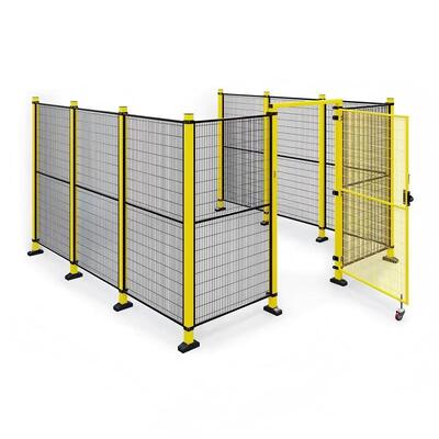 Customised Modular Wire Mesh Panels Heavy Duty Warehouse Industrial Safety Fencing Barrier