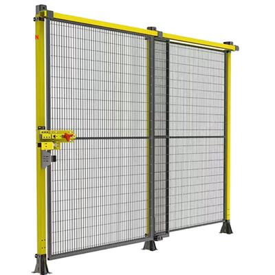  Industrial Robot Safety Fencing Modular Machine Protection Fence For Factory
