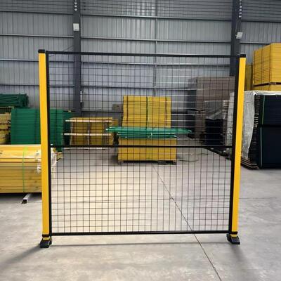 Modular robot industrial workshop safety fence assembly line Safety door lock