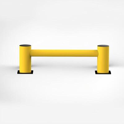 Impact Resistant Single Rail Flexible Safety Barrier Workshop Isolation Barrier