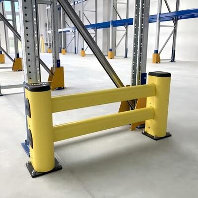 500 - 2000 mm wide dual track flexible safety guardrail is flexible durable