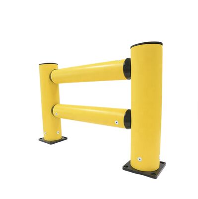 500 - 2000 mm wide dual track flexible safety guardrail is flexible durable