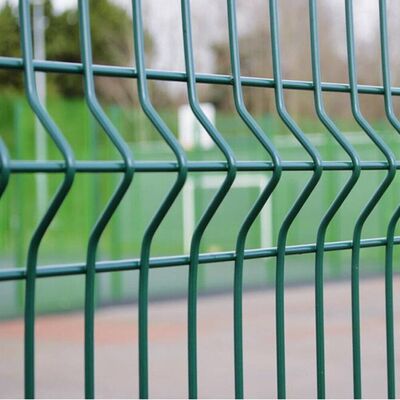 Factory-direct-sale Q235 low-carbon steel 3D curved fence the best choice for outdoor installationa
