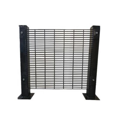 Galvanized PVC coated 358 anti climbing safety fence high-density transparent mesh guardrail