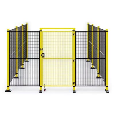 Robot Safety Fence Designed for Installation and Reconfiguration Supporting Dynamic Safety Requirements in Automated Factories