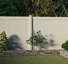 High Quality 6 Feet White PVC Fence Wear-Resistant Outdoor Decorative Privacy Panels UV Protection Garden Backyard Barrier