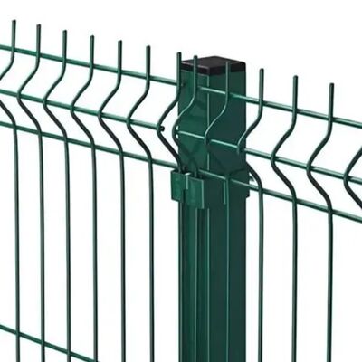 High Strength 3D Bending Fence Made From Welded Steel Wires With Curved Bending Structure