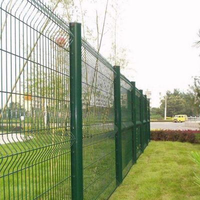 Made Of Sheet Metal 3D Bending Fence For Isolation And Site Enclosure