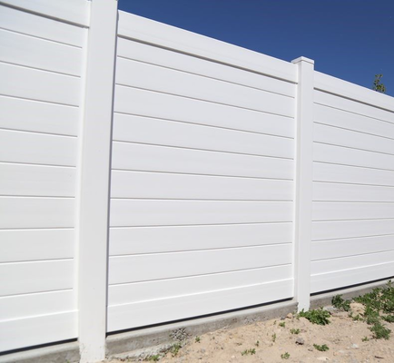 Easy to Assemble PVC Vinyl Privacy Fence With Trellis for Home Decoration Manufacturer Supplied Easy Installation