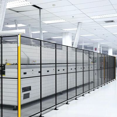 Offering Customizable Configurations and Practical Design Features Robot Safety Fence to Ensure Safety and Industrial Partitioning