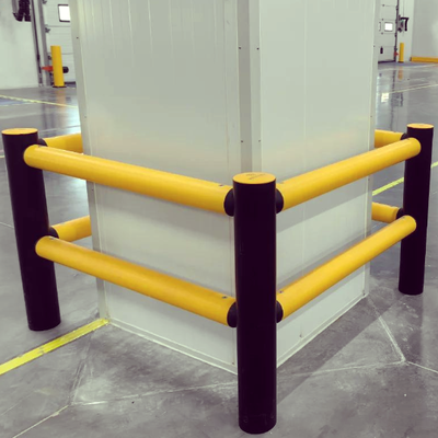 Protection In Industrial Automation Applications Flexible Safety Barrier Featuring Impact Energy Absorption And Automatic Rebound