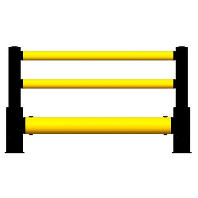 Protection In Industrial Automation Applications Flexible Safety Barrier Featuring Impact Energy Absorption And Automatic Rebound