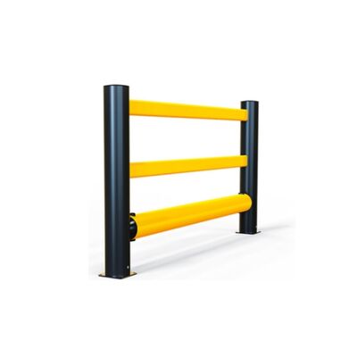 Durable Polymer Materials Flexible Safety Barrier Featuring For Protection In Robotics And Automated Systems