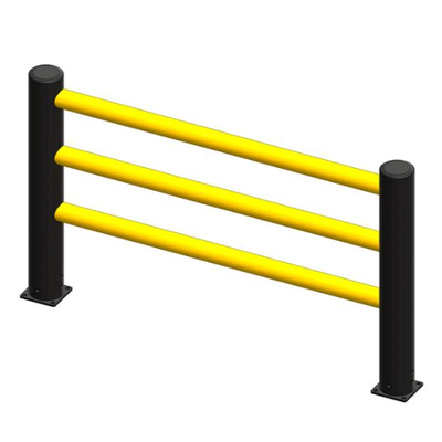 Durable Polymer Materials Flexible Safety Barrier Featuring For Protection In Robotics And Automated Systems