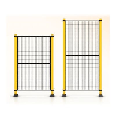 Isolate Robot Zones From Personnel Robot Safety Fence Offering Protection With High Strength Metal Mesh