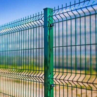 Durable Galvanized Steel 3D Bending Fence With Powder Coating Offering Structural Strength And Attractive Appearance For Industrial