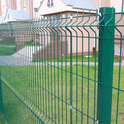 Robust Metal Wire Mesh 3D Bending Fence For Isolation And Outdoor Protection