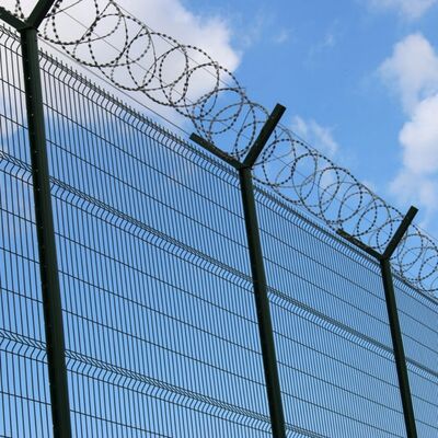 Robust Metal Wire Mesh 3D Bending Fence For Isolation And Outdoor Protection