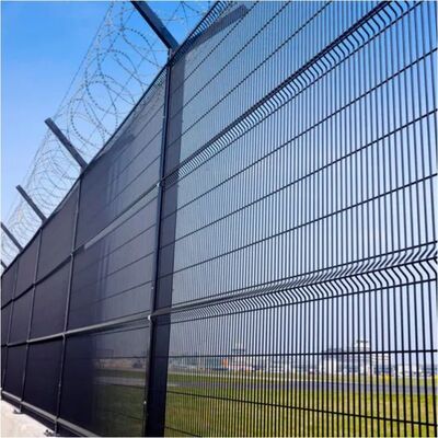 Enhanced Protection 3D Bending Fence Triangle Bending Structure And Powder Coated Finish